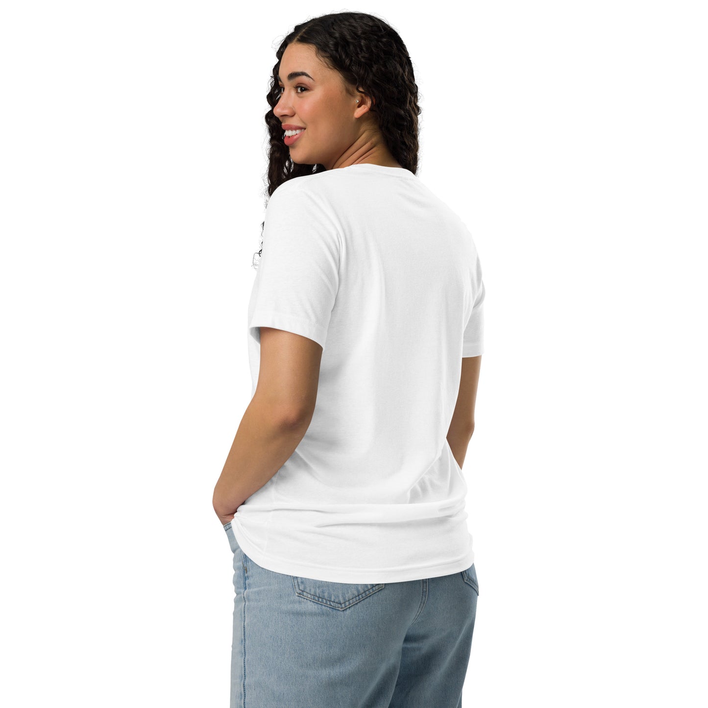 Stronger than Cancer because "WE" have Jesus -Unisex staple eco White t-shirt