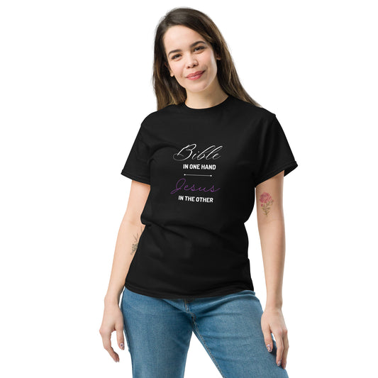 Bible and Jesus -Unisex classic tee